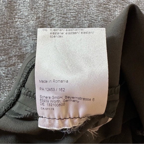 Raffaello Rossi GIGA 7/8 Grey Leggings Size 8 - Picture 9 of 15